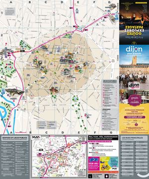 Plan D'accès Dijon 2025