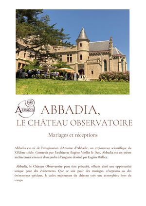 Privatisations Mariages & Réceptions 2026