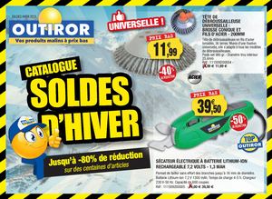 Outiror Catalogue Soldes Hiver 2026