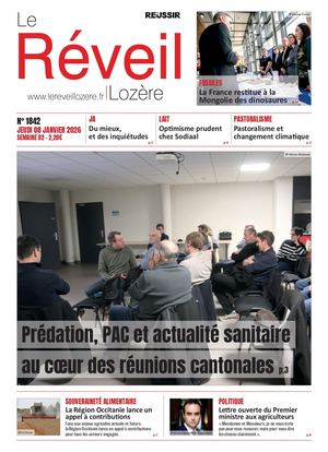 Le Réveil Lozère du jeudi 8 janvier 2026