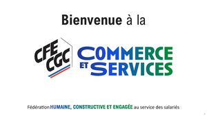 CFE CGC COMMERCE ET SERVICES - LIVRET D ACCUEIL - SERVICES TERTIAIRES
