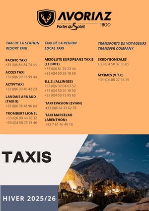 Taxis Avoriaz