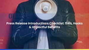 Calaméo - Press Release Introductions Checklist: 5Ws, Hooks & Impactful ...