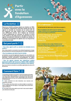 Partir Avec La Fondation PR26