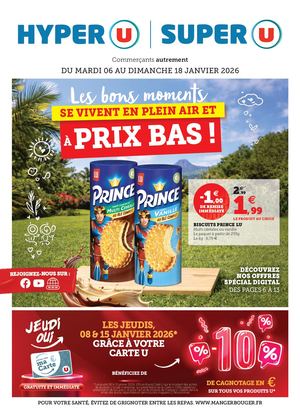 Catalogue Du 06 Au 18 Janvier 2026 Hyper U Super U