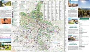 Carte touristique Ardennes