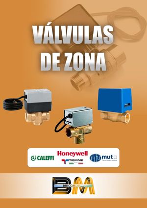 Catálogo Válvulas De Zona Bricomur