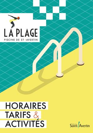 La Plage, piscine municipale de Saint-Avertin