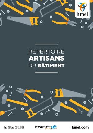 Repertoire Artisans Batiment