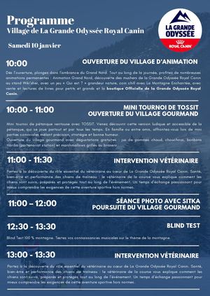 Programme Grande Odyssée