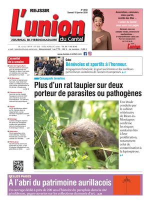 L'union Du Cantal N° 3858