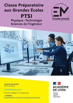 CPGE PTSI - LGT Etienne Mimard