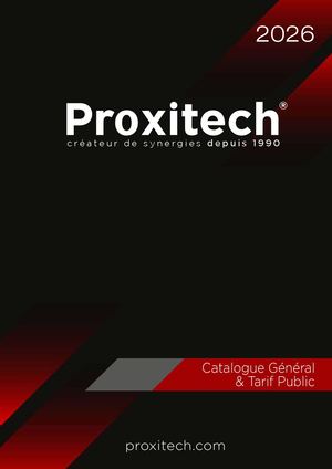 Catalogue Proxitech 2026