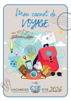 VACANCES ENFANTS ETE 2026