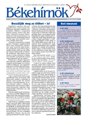 Békehírnök 2025. november 2.