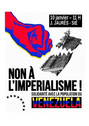 Rassemblement Venezuela 10 janvier 2026