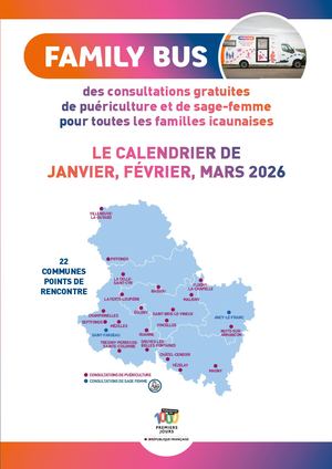 Family Bus Calendrier