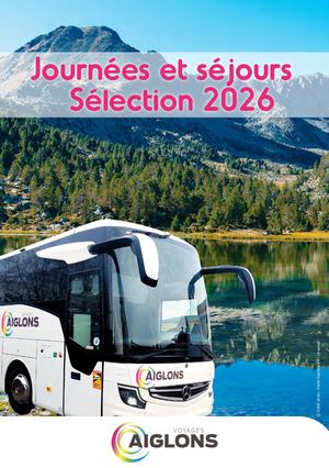 Brochure Voyages Aiglons 2026