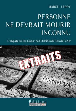 Personne Ne Devrait Mourir Inconnu EXTRAITS