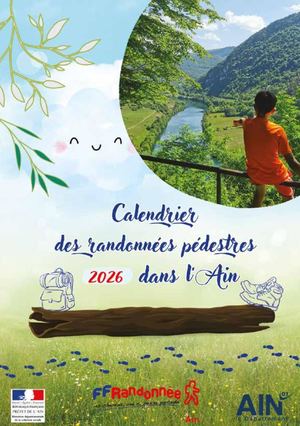 FFRandonnée Ain Calendrier 2026