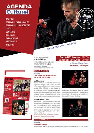 Agenda culturel Meung-sur-Loire 2026 15jan 15avr