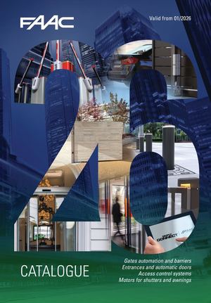 2026 FAAC Product Catalogue