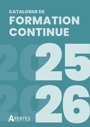 Catalogue de formation continue 2025-2026