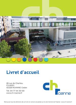 Livret d'accueil patient CH Roanne
