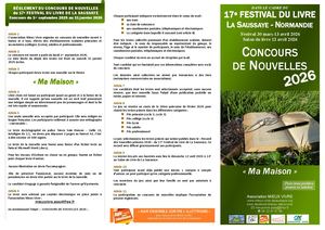 Dépliant Concours Nouvelles 2026 1 0