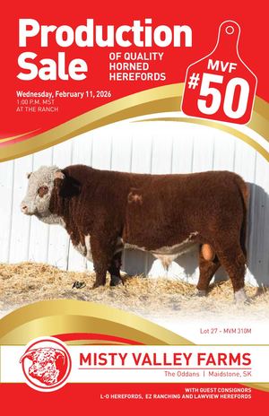 Misty Valley Farms 50th Annual Production Sale