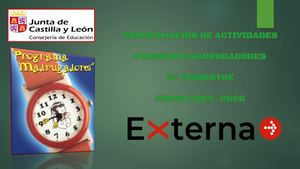 Programacion Madrugadores 2º Trim 2025 2026 Externa