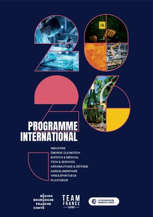 Programme international 2026