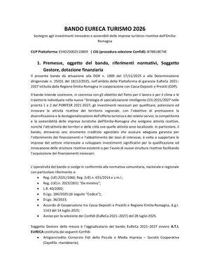 Bando Eu Re Ca Turismo 2026 Versione Def (1)