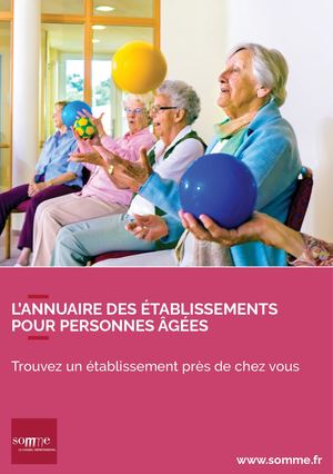 Annuaire des établissements pour personnes âgées dans la Somme