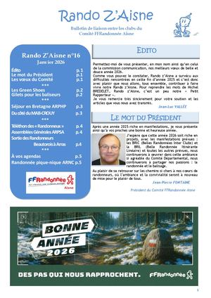 Rando Z Aisne 16 Janvier 2026