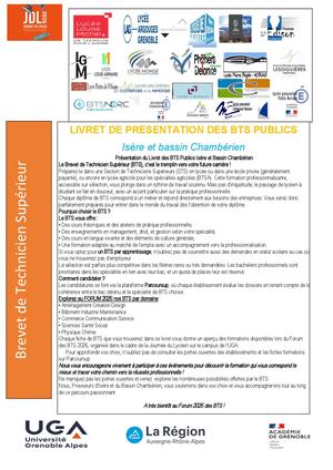 Livret Bts 2026