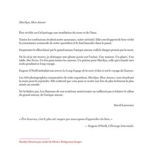 Cartels Marilyn, Mon Amour 30x30cm