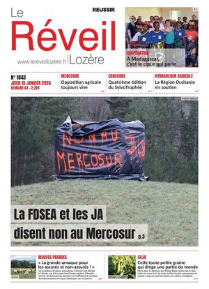 Le Réveil Lozère du 15 janvier 2026
