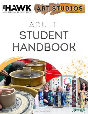 Calaméo - The Hawk Art Studios - Adult Student Handbook