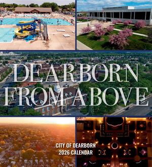 Dearborn From Above-2026 Calendar