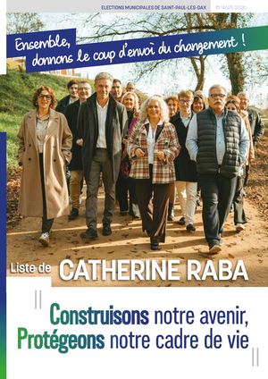 Liste Catherine Raba 2026
