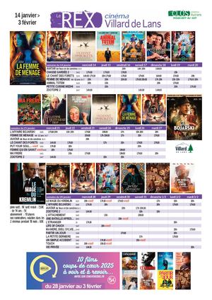 Programme de Cinéma