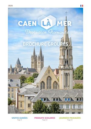 Brochure Groupes Caen la mer