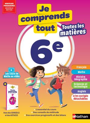 Extrait Je comprends tout 6e