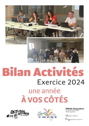 Bilan 2025 Exercice 2024 CMCAS Angoulême