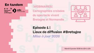 Cartographie "Lieux de diffusion" #Bretagne - Janvier 2026