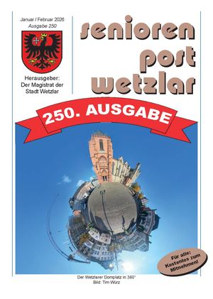 Seniorenpost Januar Februar 2026/250. Ausgabe