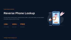 VeriPages Phone — Reverse Phone Lookup Service