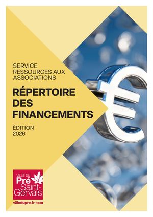 Repertoire Des Financements 2026