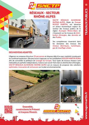 SNCTP RÉSEAUX SECTEUR RHONE ALPES